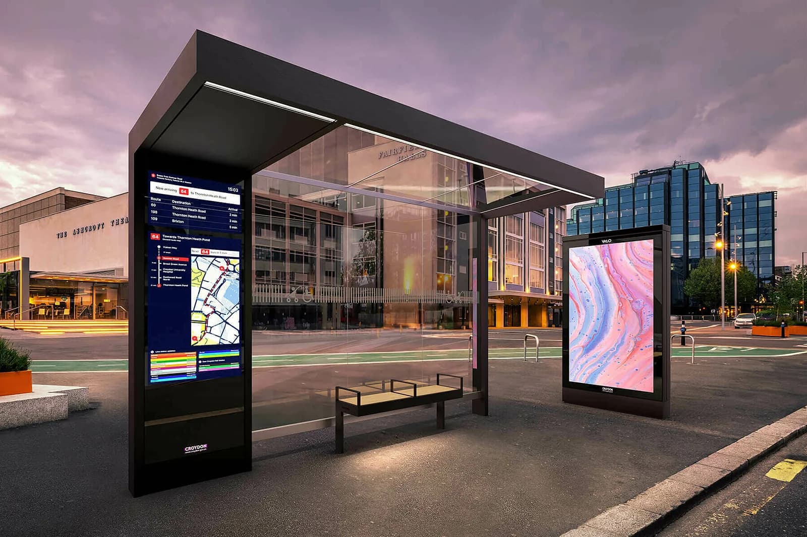 Smart Bus Shelters
